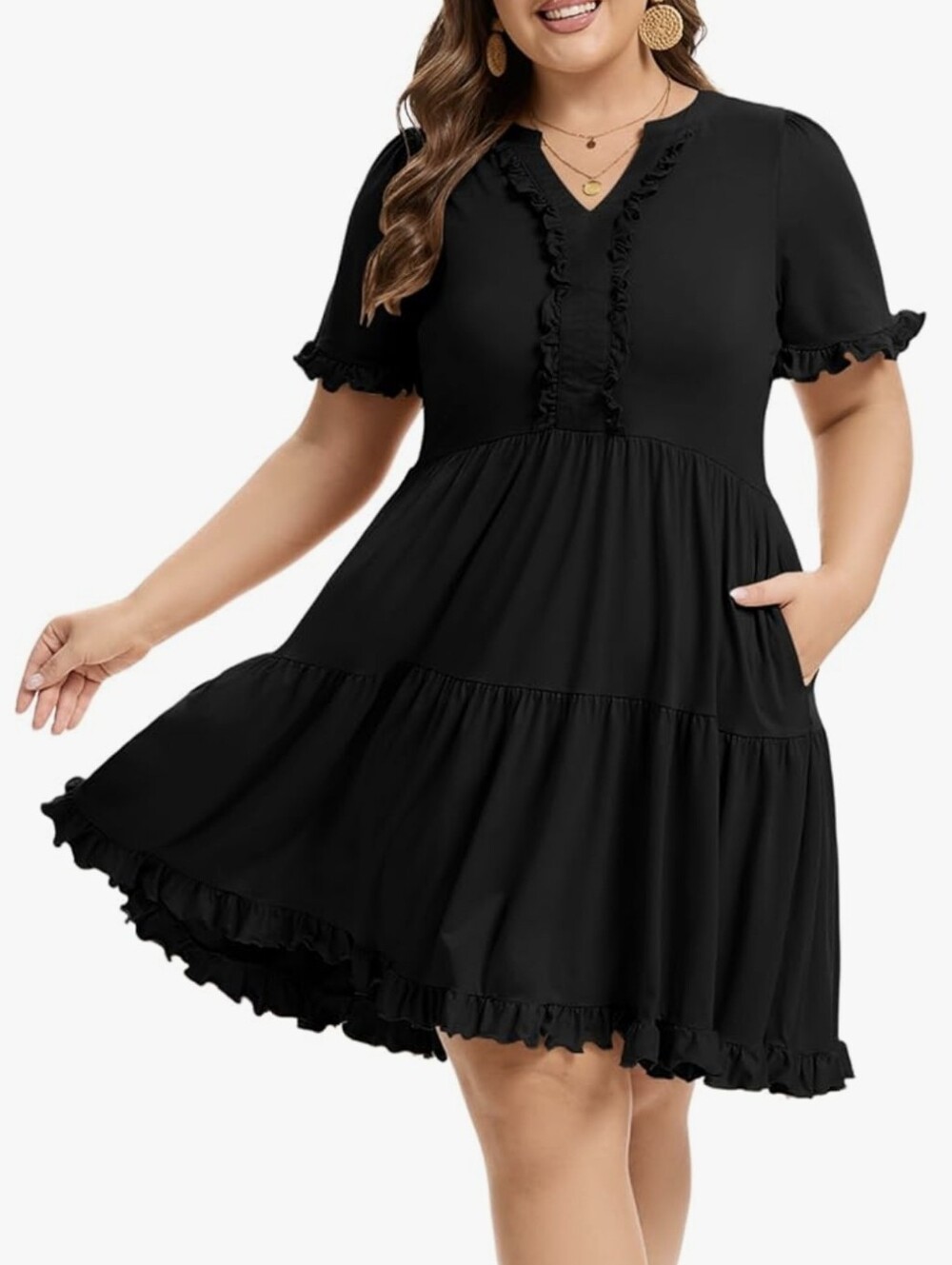 Ruffle Tiered Dress